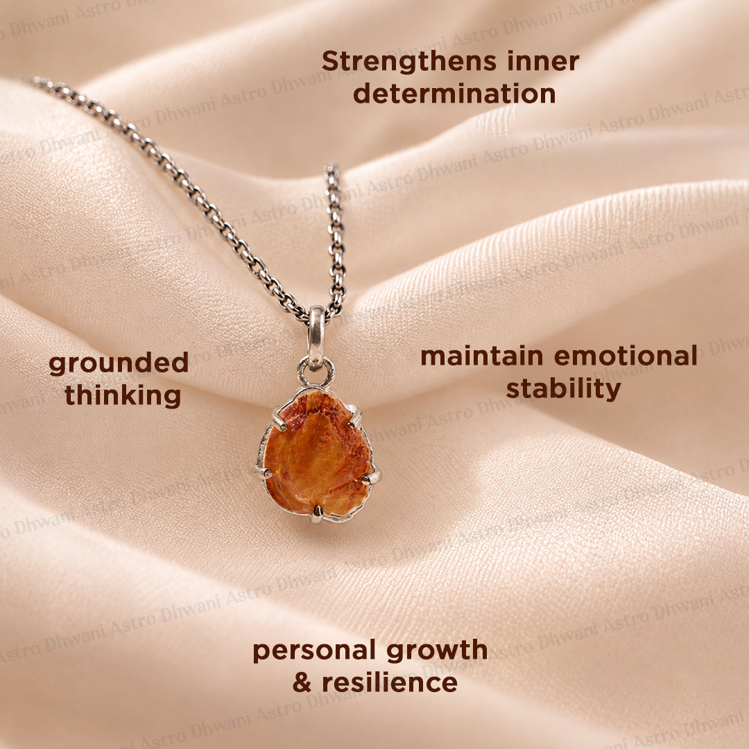 Machh Mani Pendant - Abhimantrit & Certified