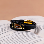 Tiger Eye leather Bracelet