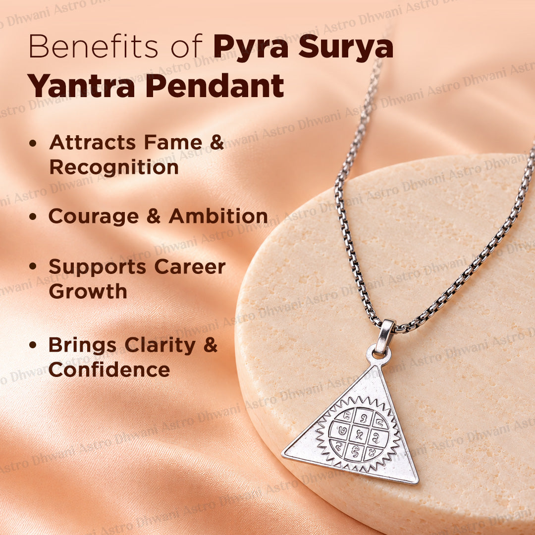 Pyra Surya Yantra Pendant