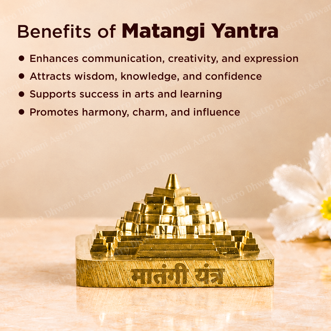 Matangi Yantra (Find the Partner/Spouse of Your Choice & Get Married Soon) - Abhimantrit