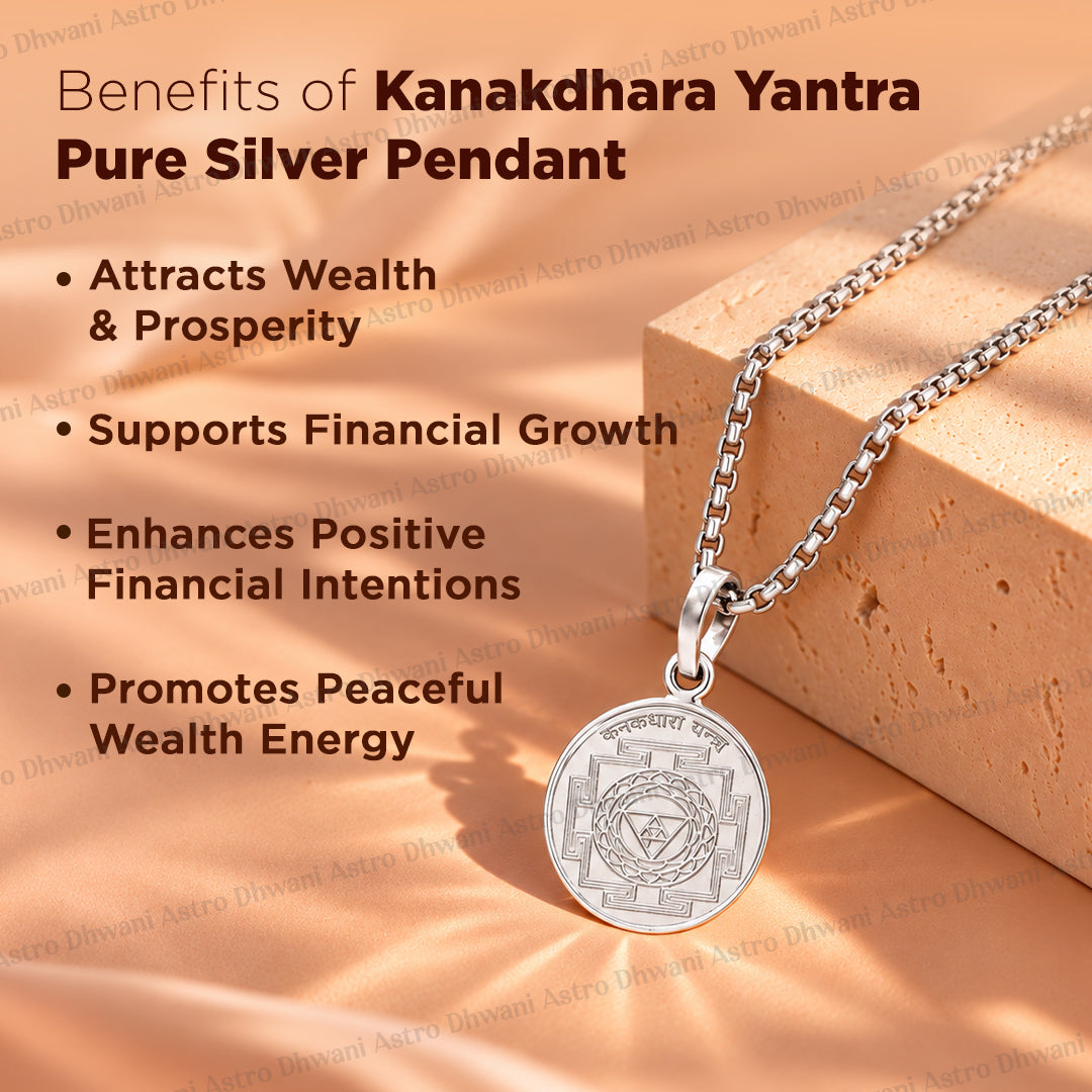 Kanakdhara Yantra (Pure Silver) – Abhimantrit
