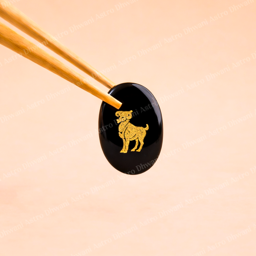 Aries Zodiac Sign Coin Abhimantrit