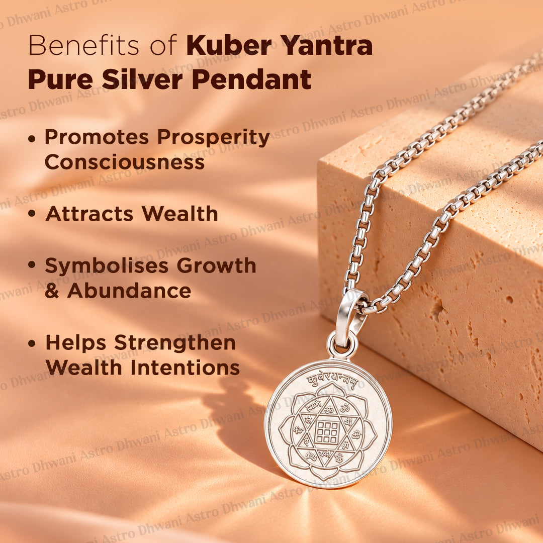 Kuber Yantra (Pure Silver) – Abhimantrit