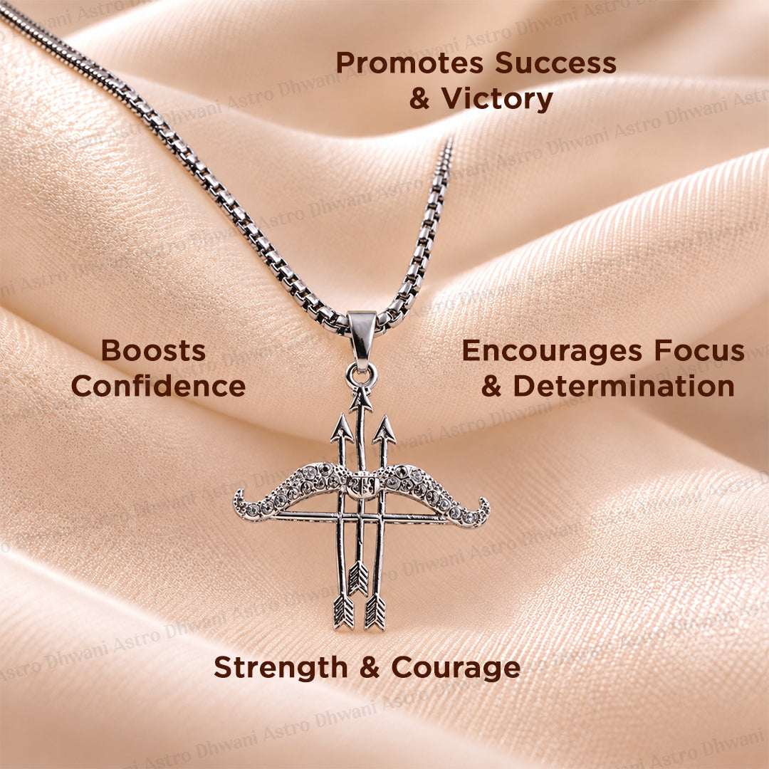 Khatu Shyam Dhanush Pendant (Blessing & Protection) - Abhimantrit