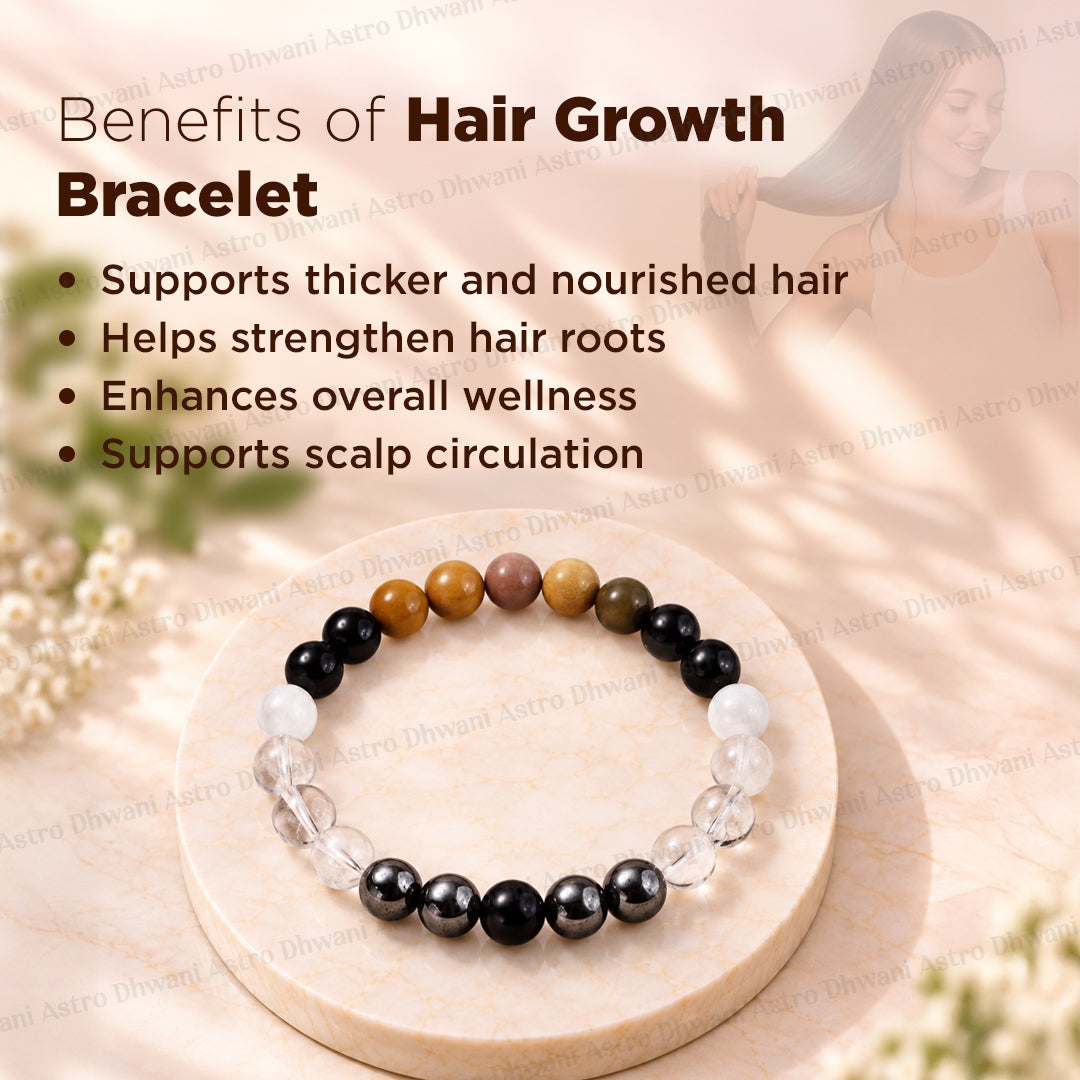 Hair Growth Bracelet - Abhimantrit & Certified