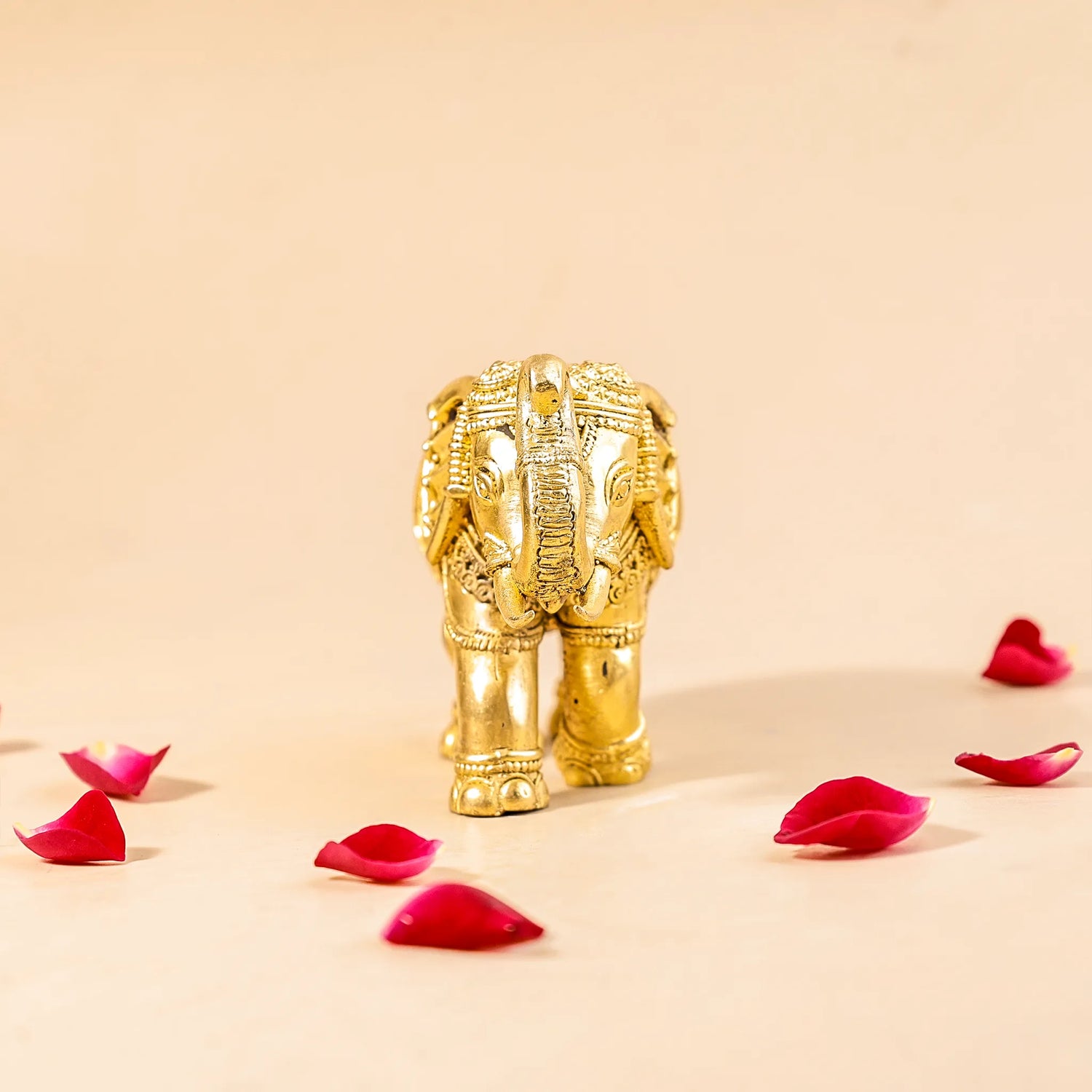 Brass Elephant Statue