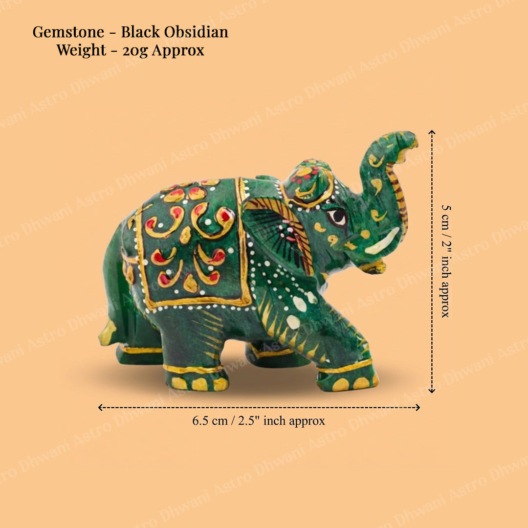 Green Jade Shahi Elephant