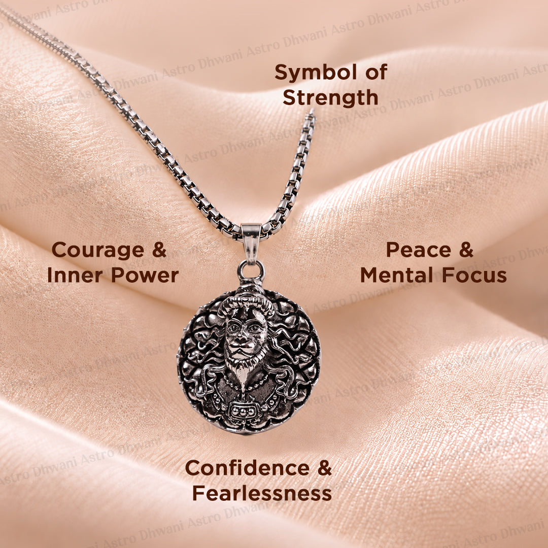 Lord Hanuman Ji Pendant For Devotion Faith Spiritual Wear
