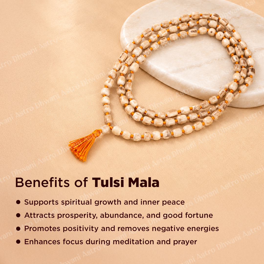 Tulsi Mala for Peace & Spiritual Devotion