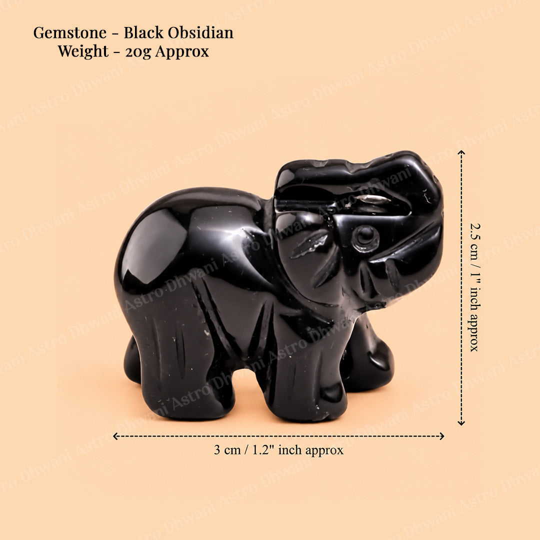 Black bsidian Divine Elephant