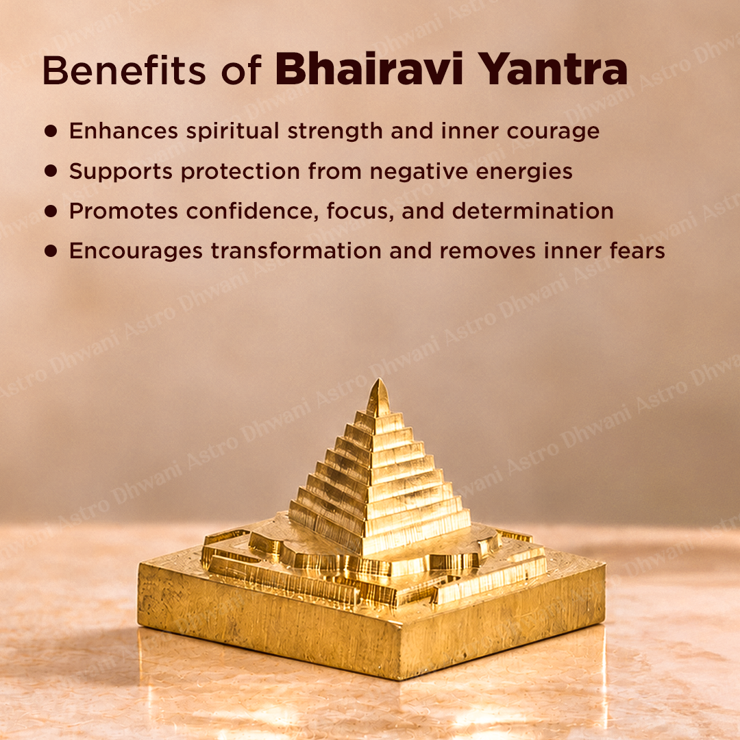 Bhairavi Yantra (Protect from Evil & Negative Energies) - Abhimantrit