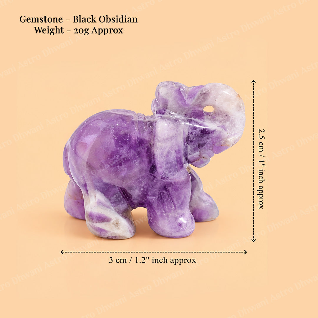Amethyst Divine Elephant