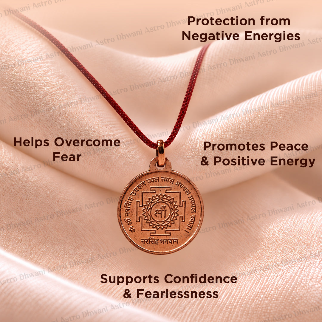 Copper Narsimha Bhagwan Yantra