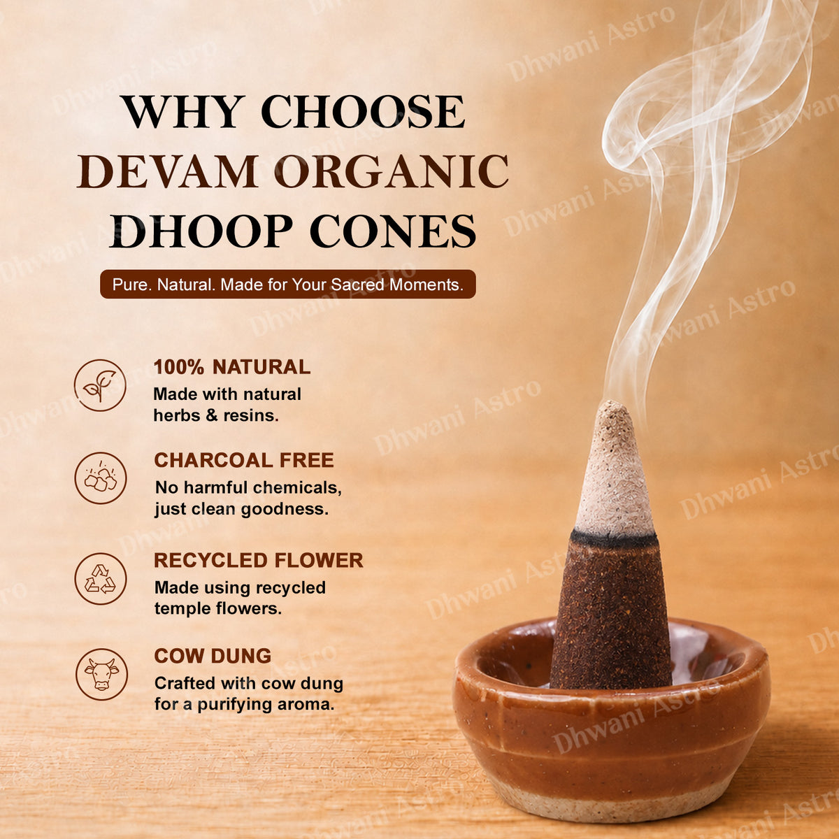 Devam Handmade Dhoop Cones