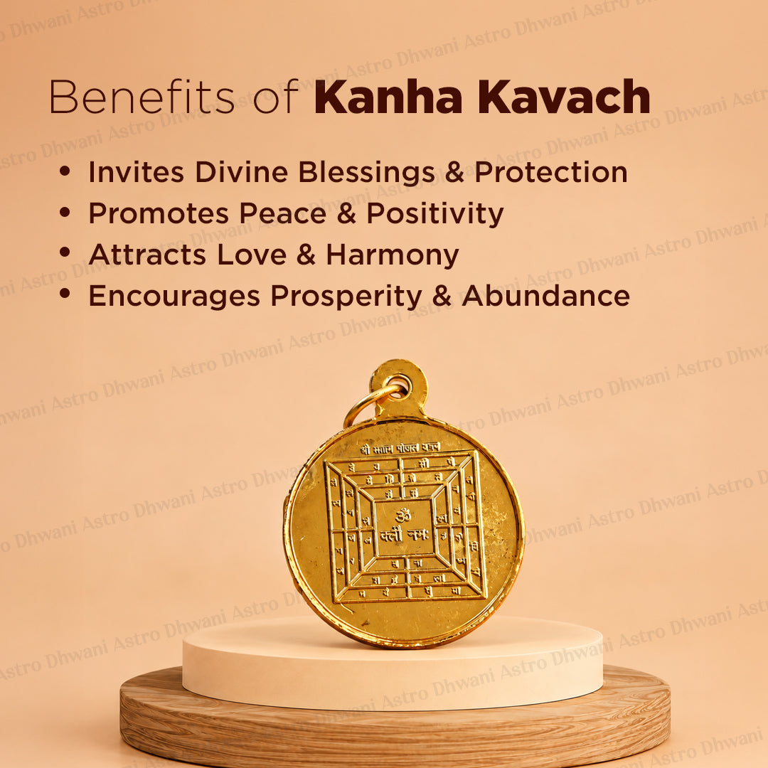 kanha Kavach - Pregnancy, Protection & Blessing - Abhimantrit (Siddh)