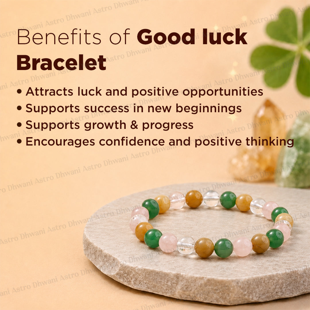 Good Luck Bracelet - Abhimantrit & Certified
