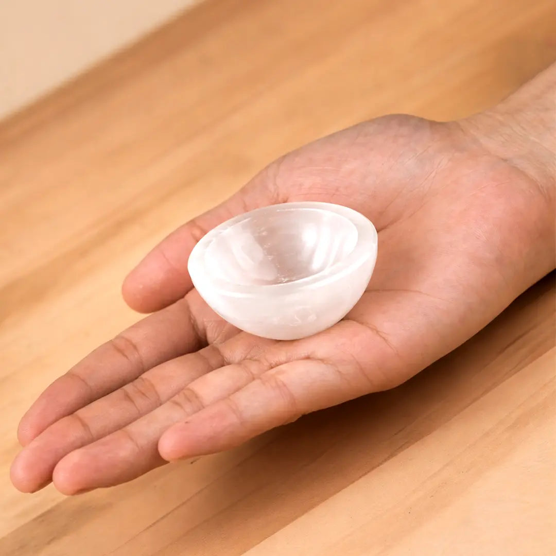 Selenite Bowl