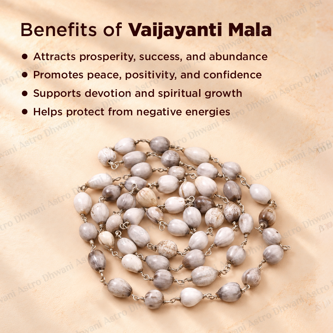 Vaijayanti Mala - Abhimantrit & Certified