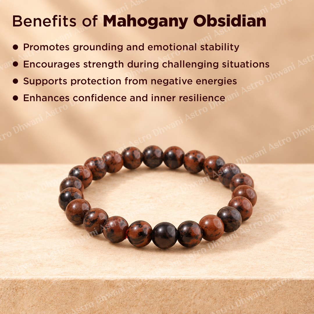 Mahogany Obsidian Bracelet