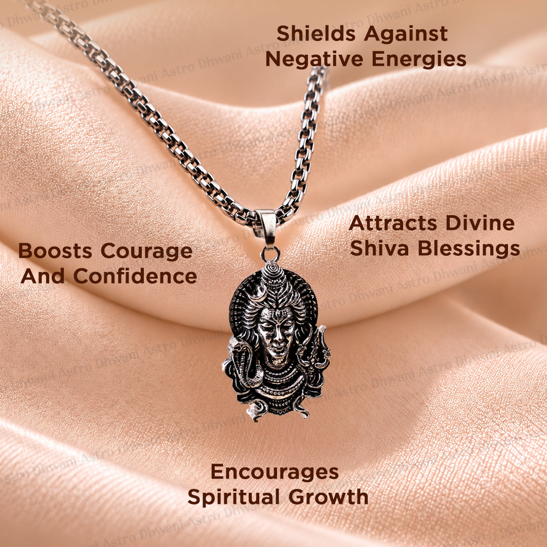 Mahadev Pendant (Blessing & Protection)- Abhimantrit