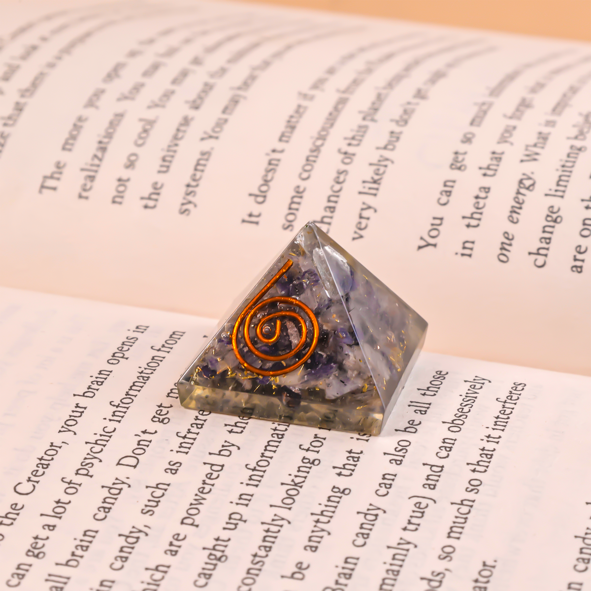 Amethyst Crystal Pyramid