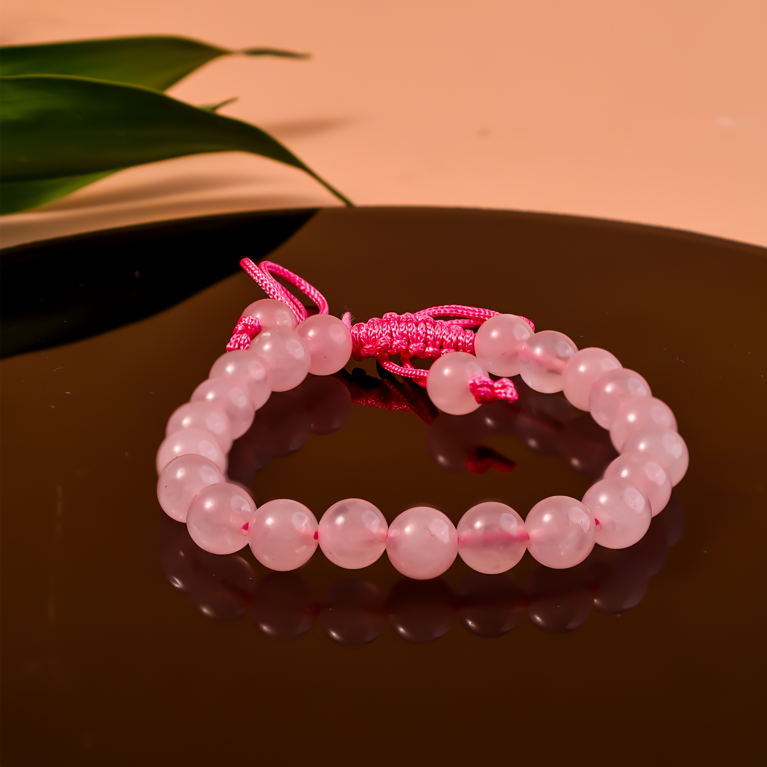 Improve Love, Relationship & Emotional Connection: Rose Quartz Thread Bracelet - Abhimantrit & Certified