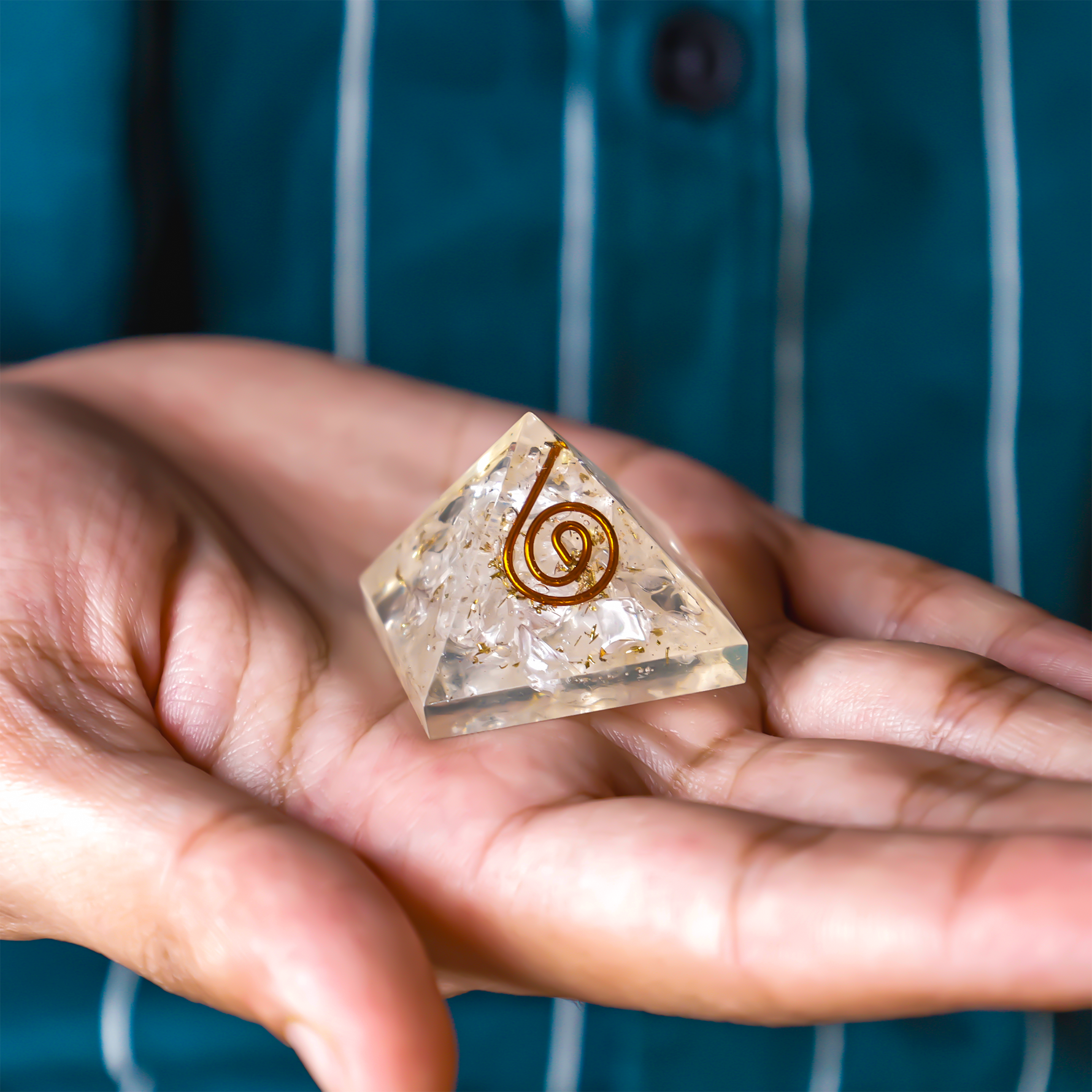 Selenite PyramidSelenite Pyramid