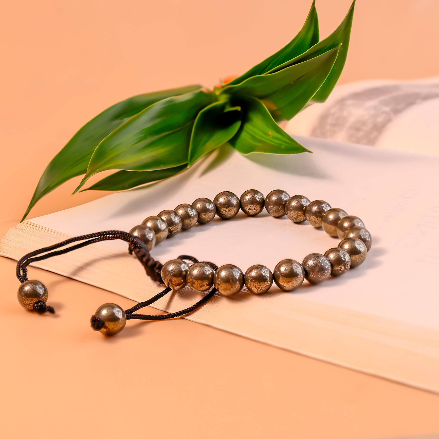 Attract Money, Success, Name & Fame: Pyrite Thread Bracelet - Abhimantrit & Certified