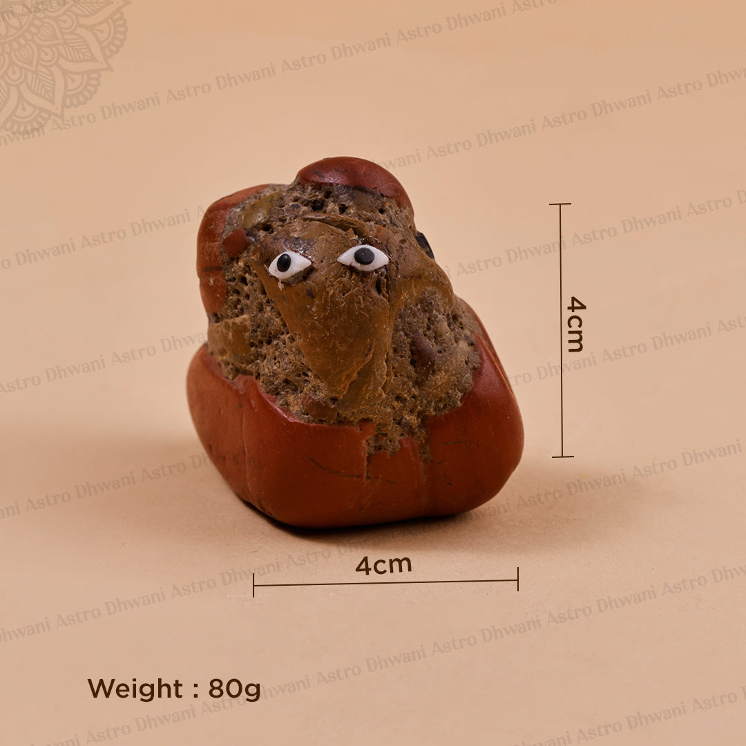 Sonbhadra Ganesh Idol – Naturally Formed Sacred Stone Ganesha | Spiritually Energized | Divine Home Temple Idol