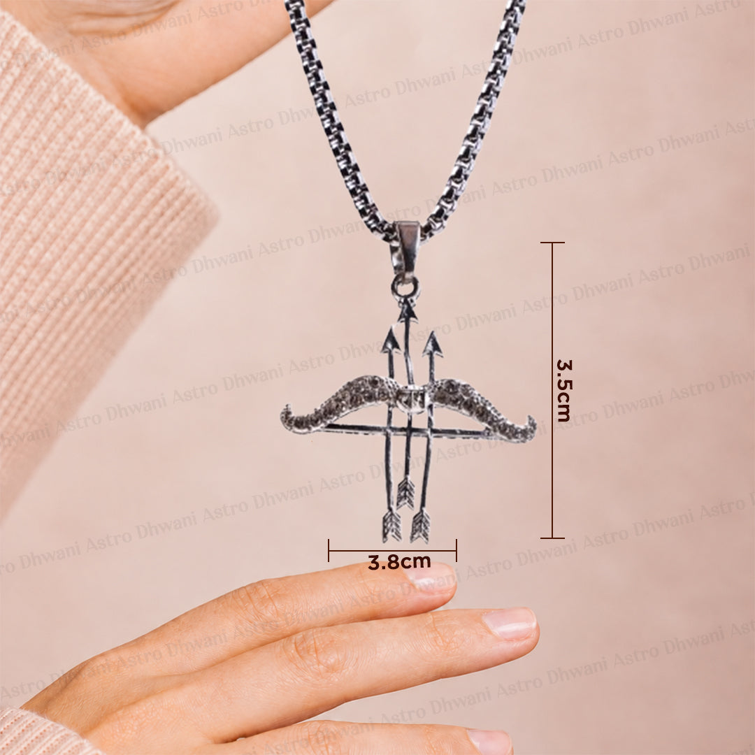 Khatu Shyam Dhanush Pendant (Blessing & Protection) - Abhimantrit