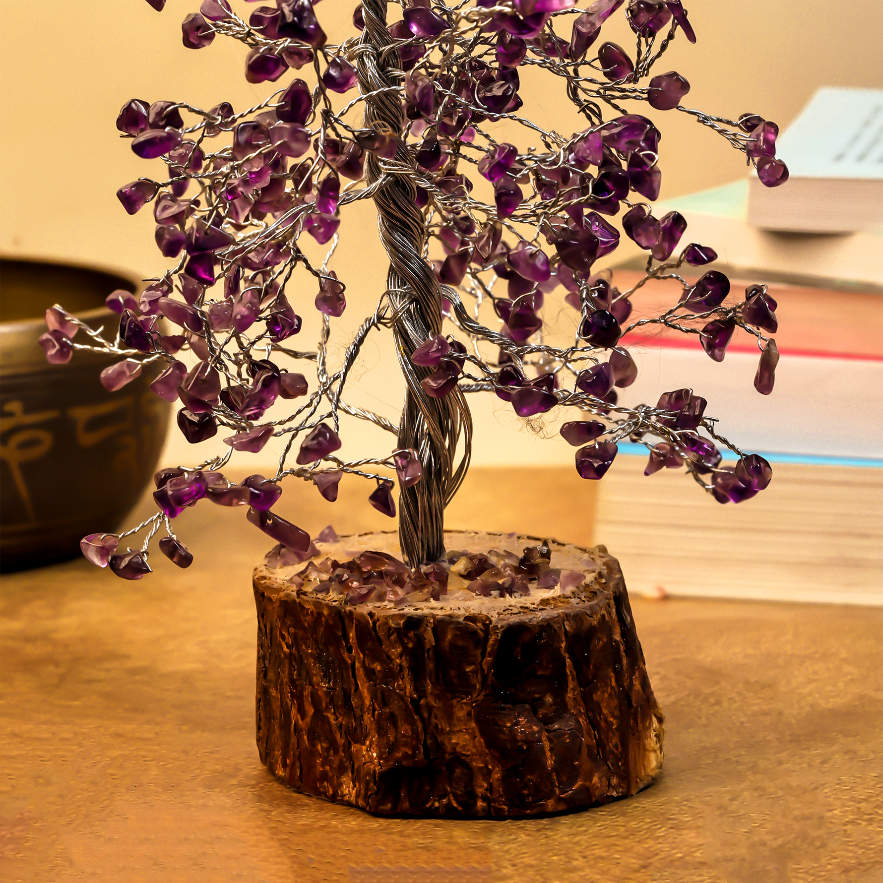 Amethsyt Tree Attract Luck, Enhance Intuition, Improve Health & Skin: Amethsyt Tree