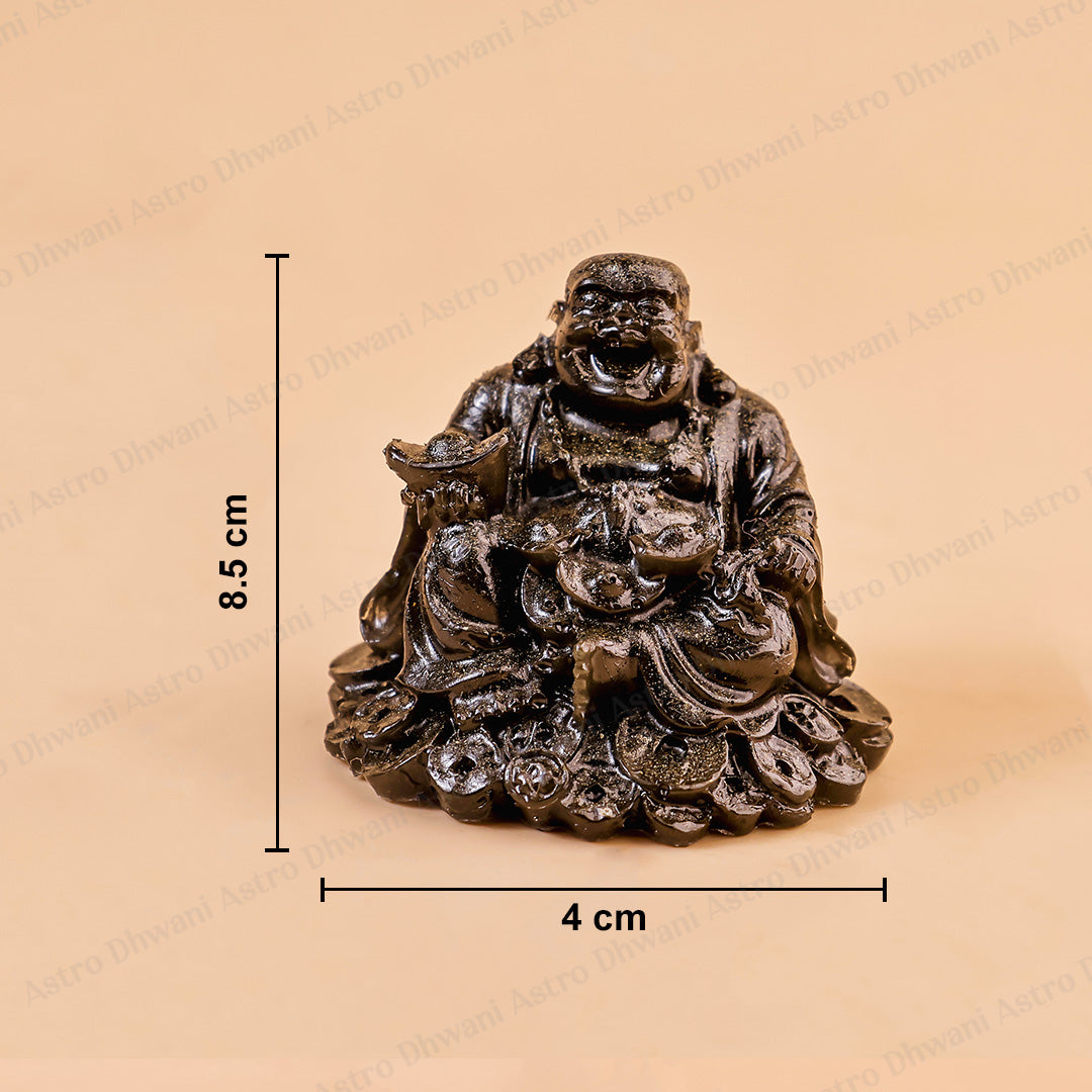 Pyrite Dust Laughing Buddha - Abhimantrit