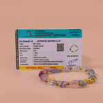 Multi Floroid Anklet