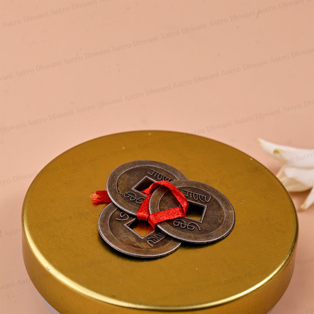 Feng shui Money Magnet coin - Abhimantrit & Certified