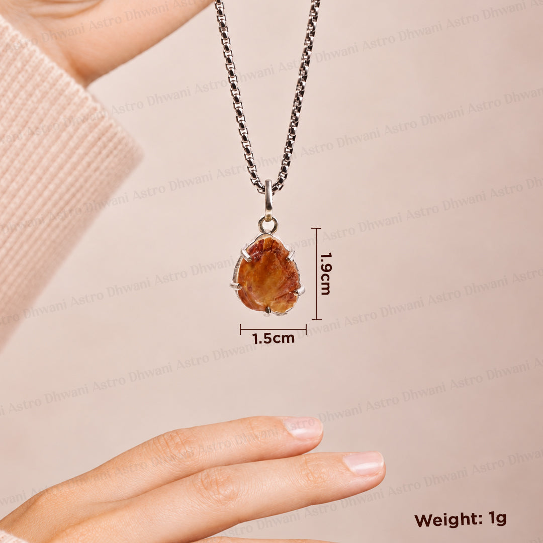 Machh Mani Pendant - Abhimantrit & Certified