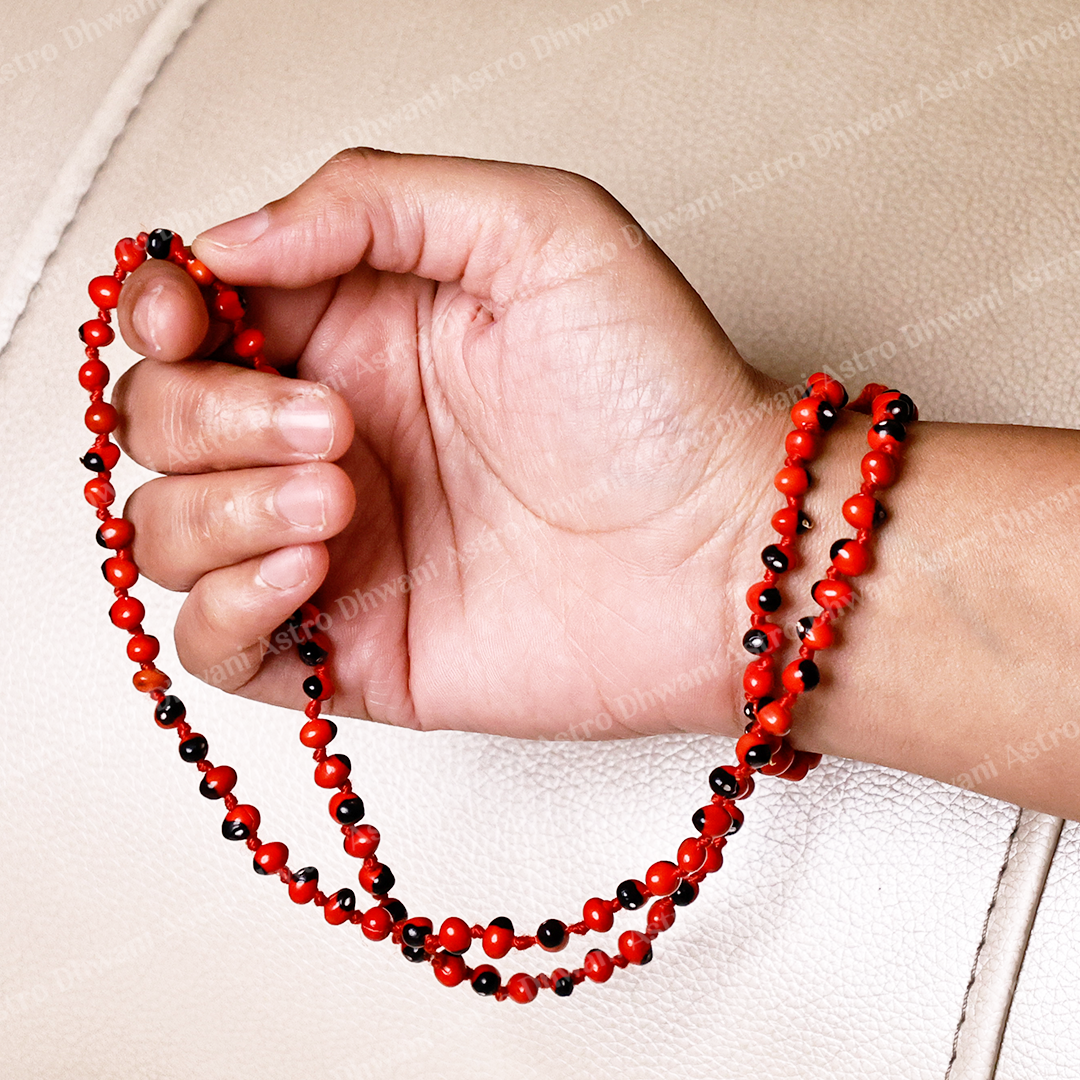 Gunja Mala Red – Abhimantrit & Certified