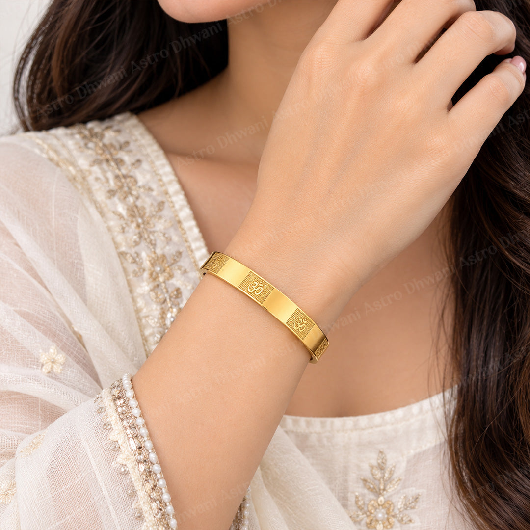 Om Kada (IGP Gold Plating) - Abhimantrit