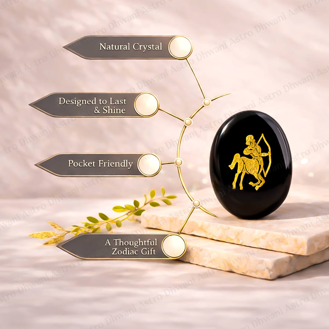 Sagittarius Zodiac Sign Coin Abhimantrit