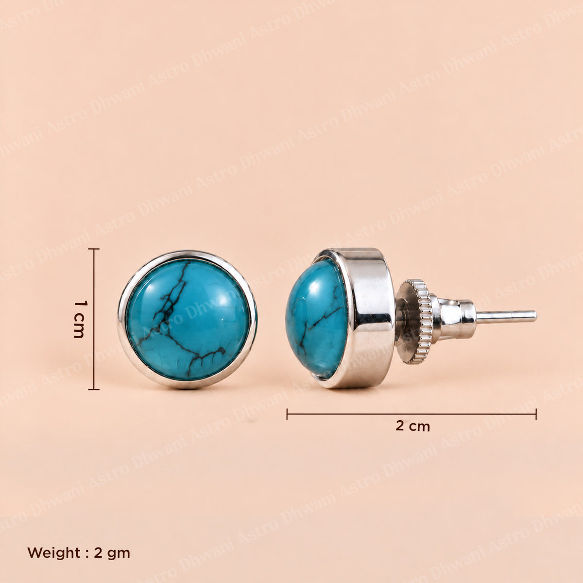 Turquoise Confident Era Earring - Abhimantrit