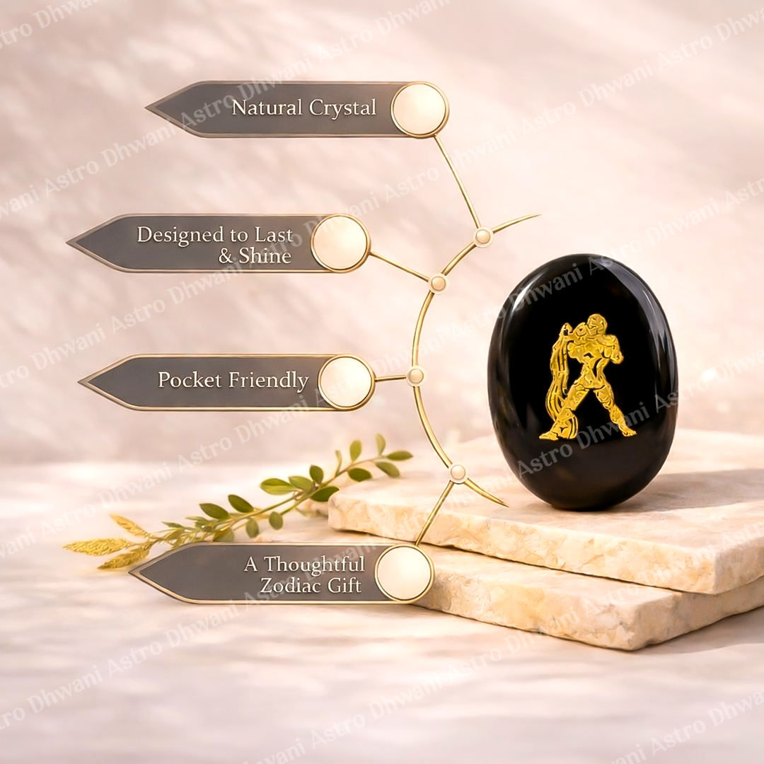 Aquarius Zodiac Coin Abhimantrit