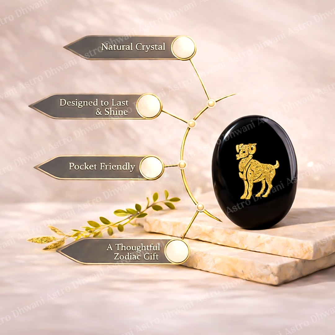 Aries Zodiac Sign Coin Abhimantrit
