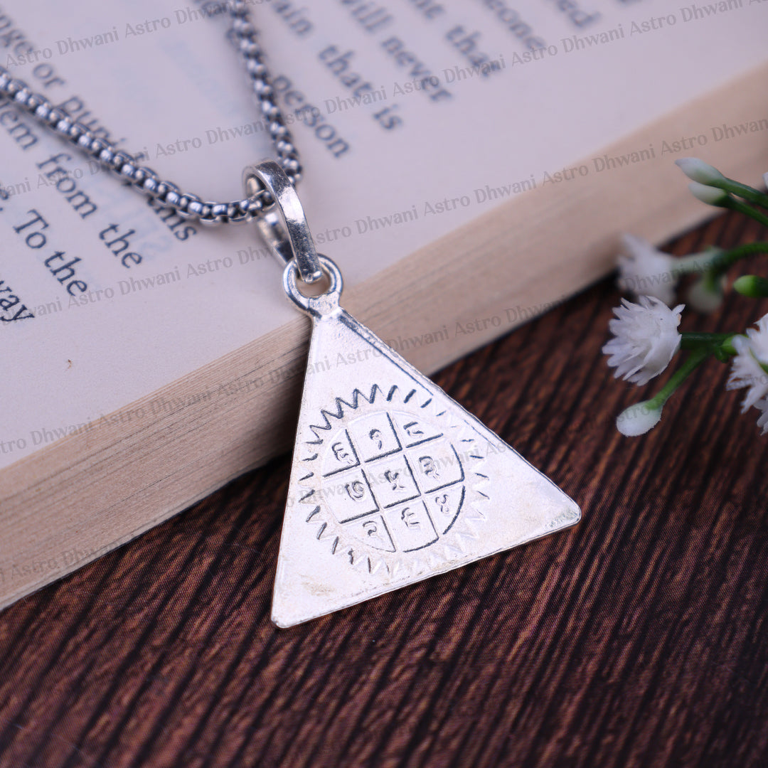 Pyra Budh With Surya Grah Yantra Pendant