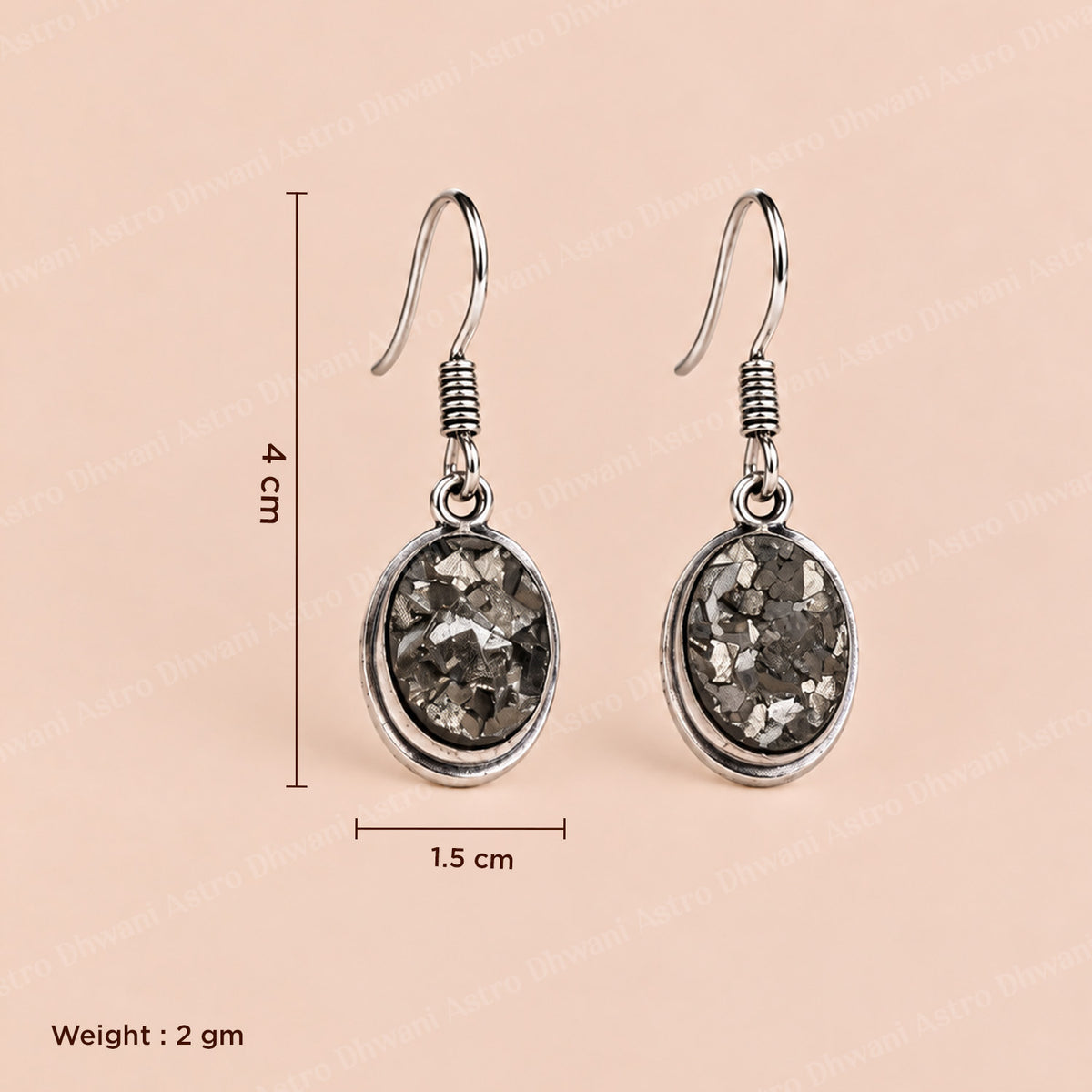 Pyrite Rich Girl Era Earrings - Abhimantrit