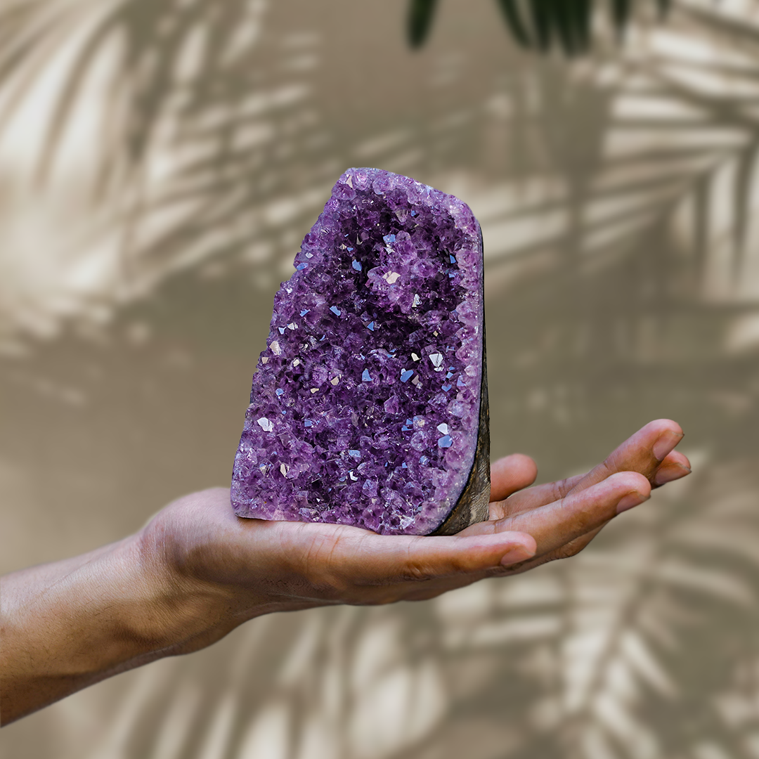 Amethyst Crystal Cluster