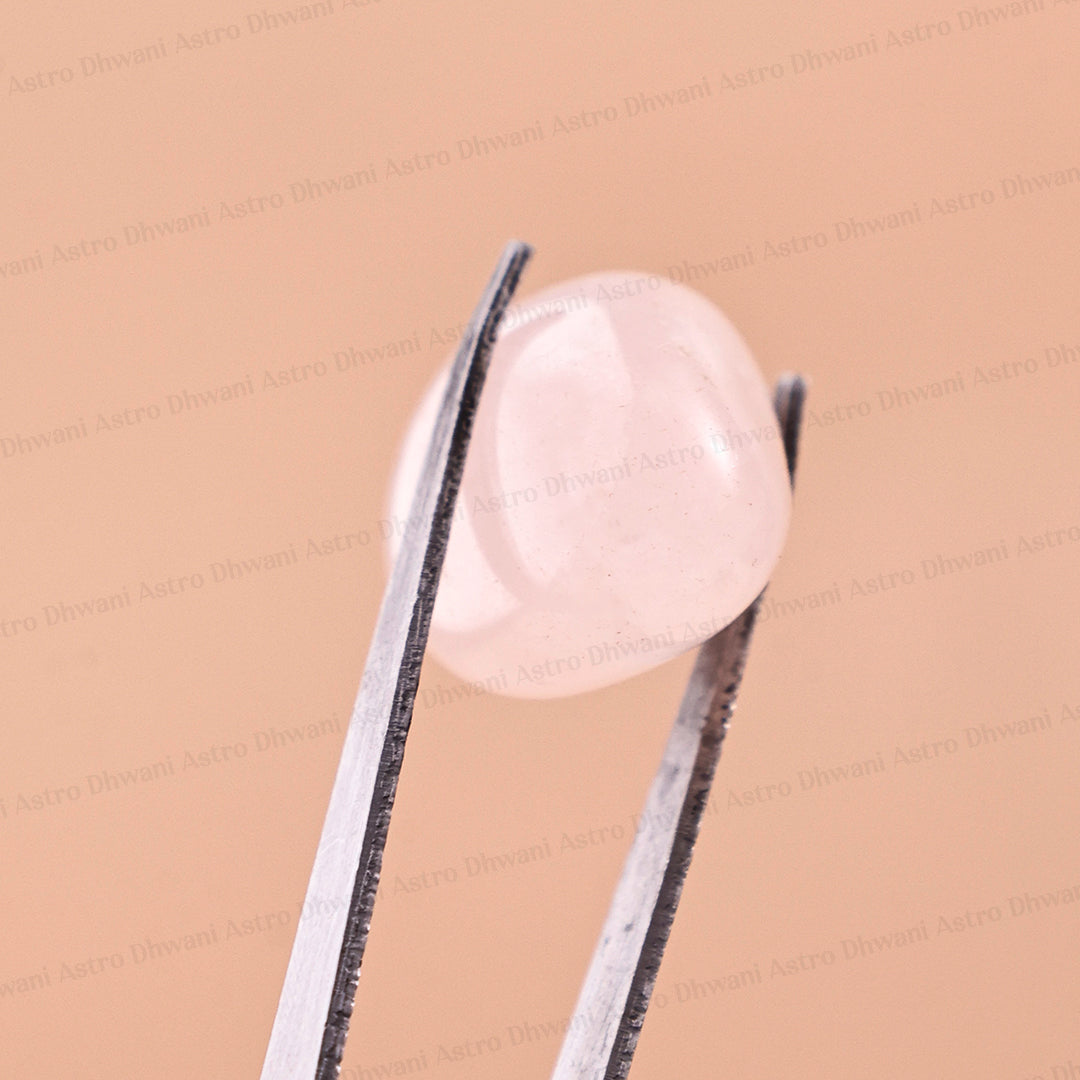 Rose Quartz Tumble - Abhimantrit & Certified