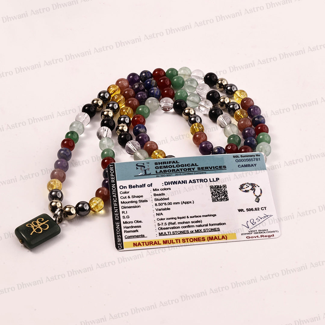 Business Success Crystal Mala for Wealth, Growth & Opportunities