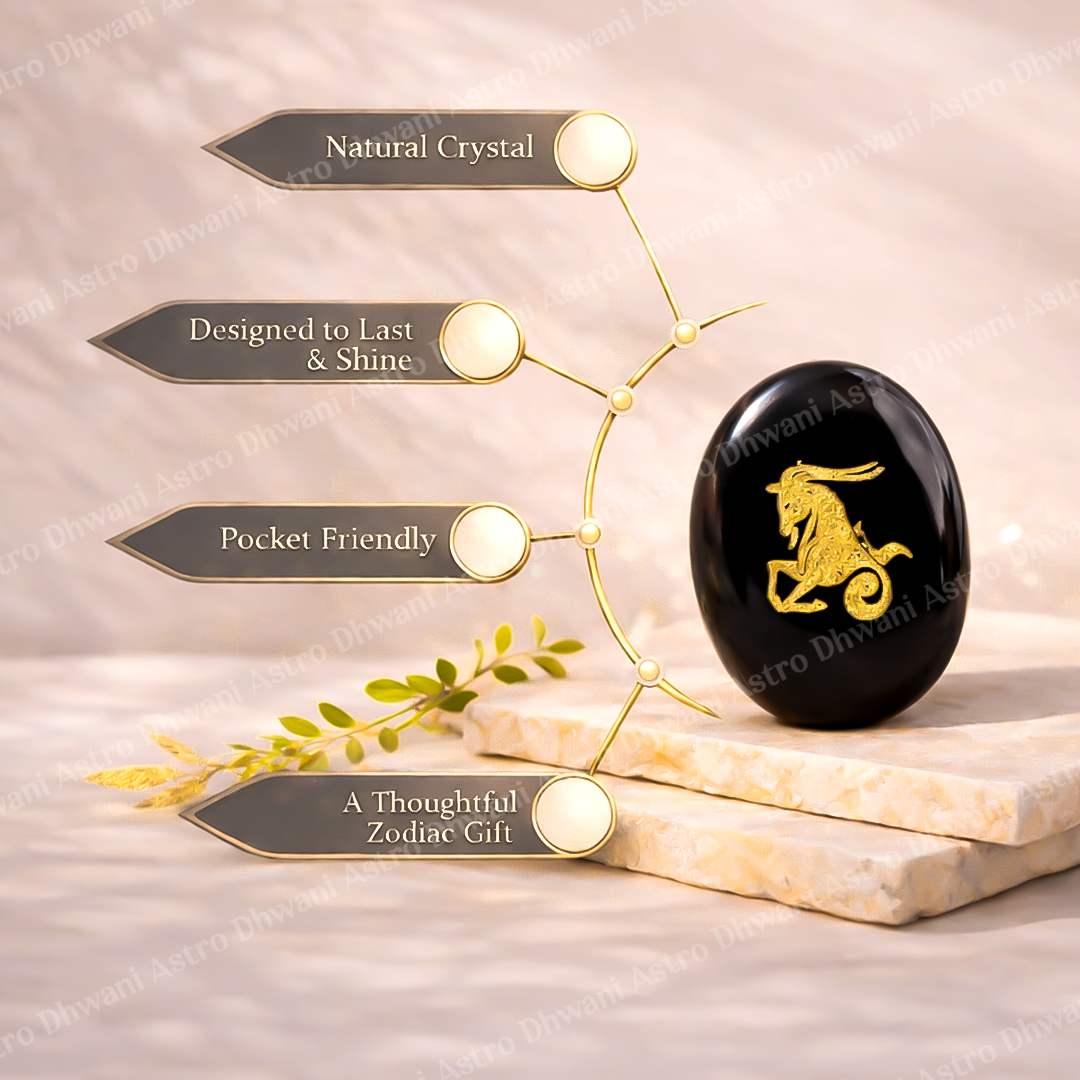 Capricorn Zodiac Sign Coin – Abhimantrit