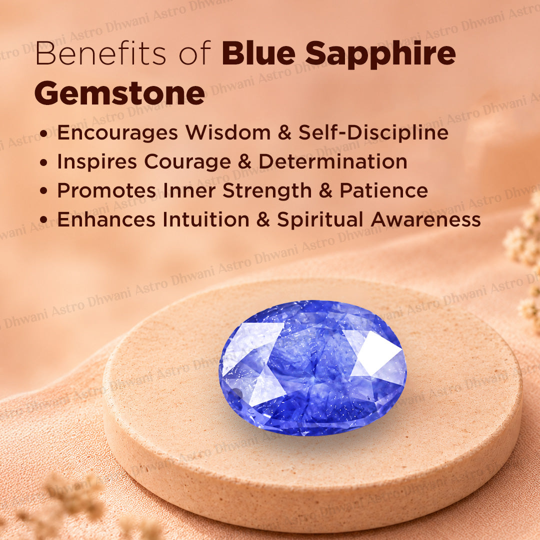 Blue Sapphire (Neelam) 5.26 Carat