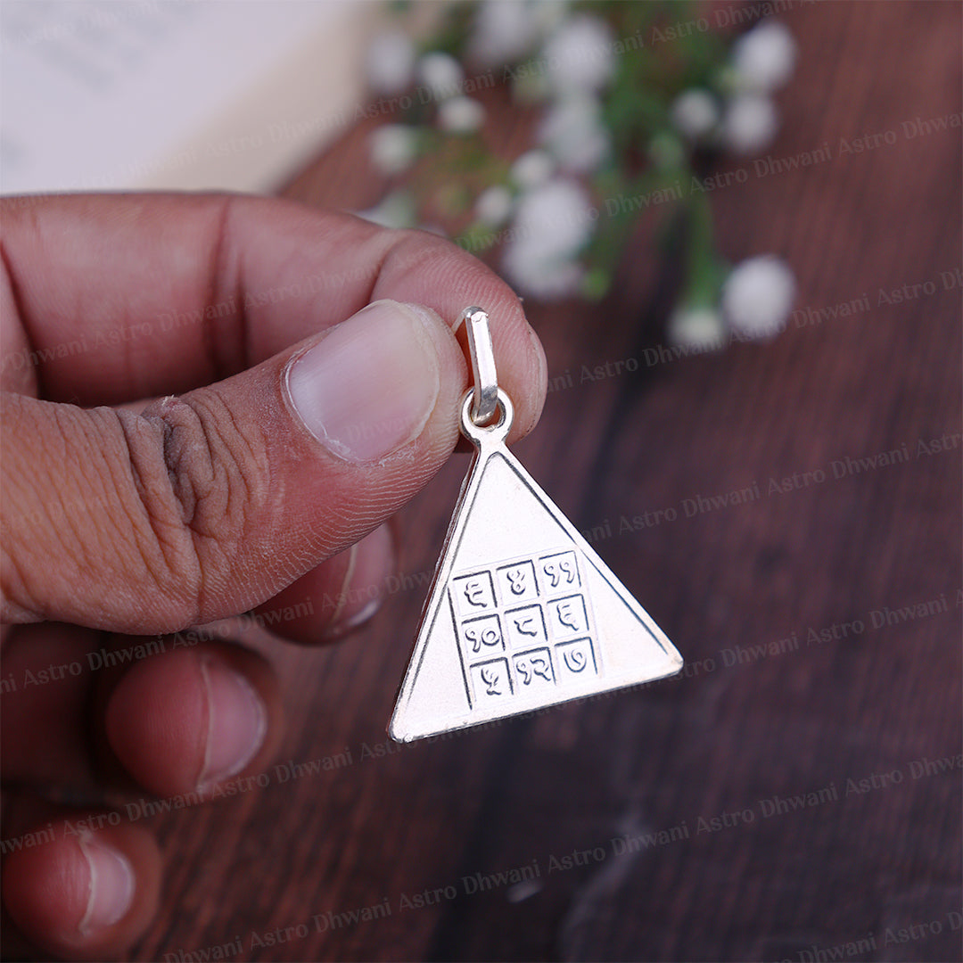 Pyra Budh With Surya Grah Yantra Pendant