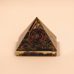 Tiger Eye Pyramid 
